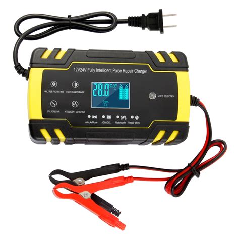 HOTBEST Fully-Automatic Smart 12V And 24V Maintainer Desulfator Car ...