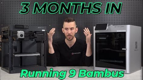 Bambu Lab Initial Review - P1P print farm - X1 Carbon - YouTube