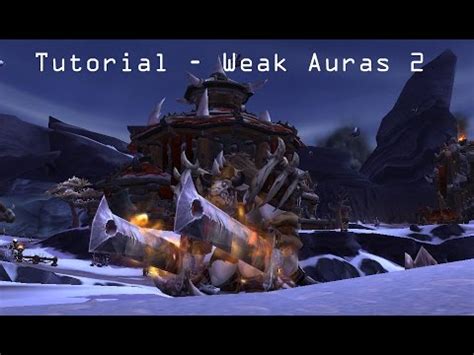 PT-BR Tutorial Weak Auras 2 - YouTube