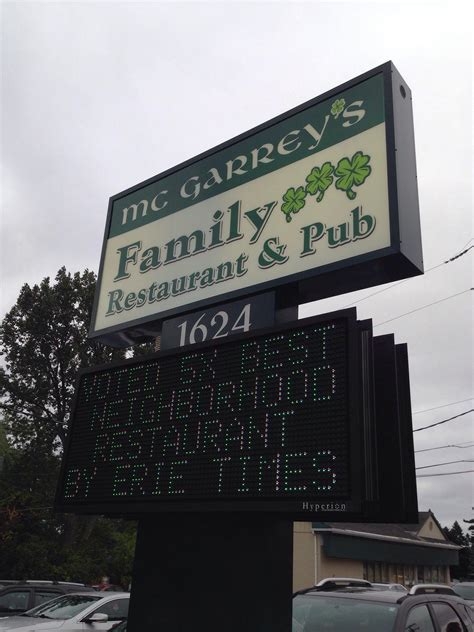 MCGARREY'S OAKWOOD CAFE, Erie - Updated 2024 Restaurant Reviews, Menu, Prices & Restaurant ...