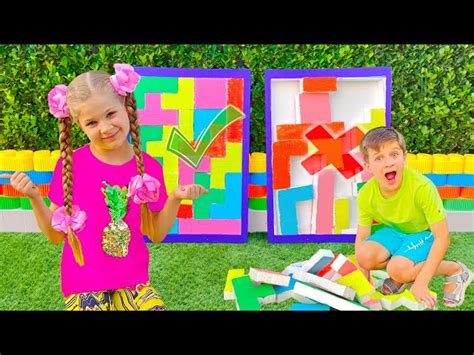 Diana and Roma Outdoor Games Compilation - Videos For Kids