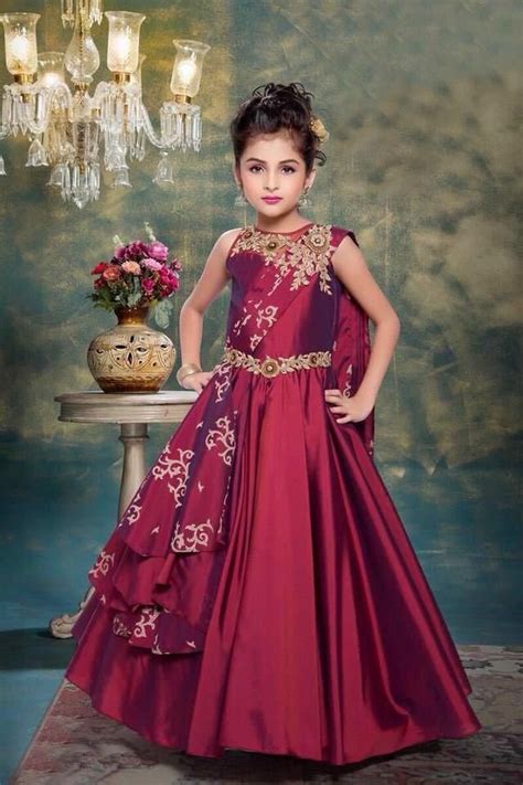 Birthday Dress Girls Special Dress For Gift Partywear Fancy Indian ...