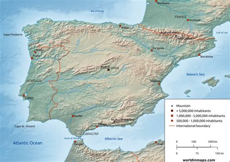 Iberian Peninsula - Terra Scientifica Maps Catalog