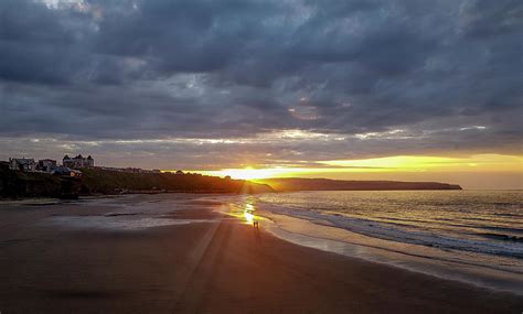 Whitby Beach at Sunset Photograph by Phil Pace | Fine Art America