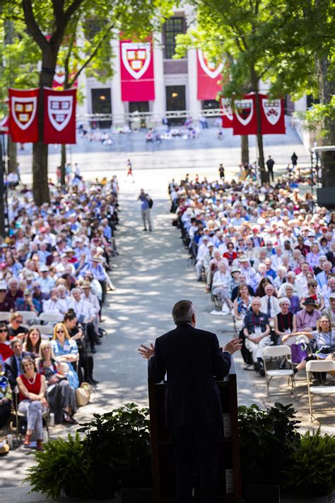 Alumni Day honored University grads — including one named Bacow ...