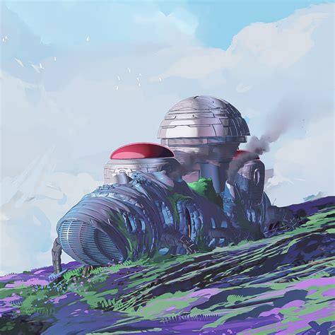 ArtStation - Purple Hills