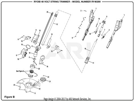 Ryobi 40v Trimmer Parts Diagram