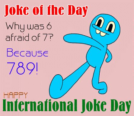 Joke Of The Day. Free International Joke Day eCards, Greeting Cards ...