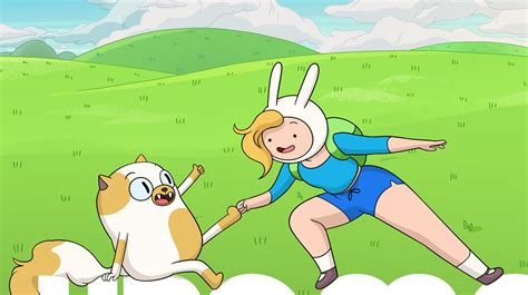 Adventure time fionna and cake characters