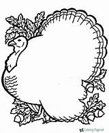 Thanksgiving Coloring Pages sketch template