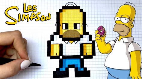 Pixel Art Simpsons Easy