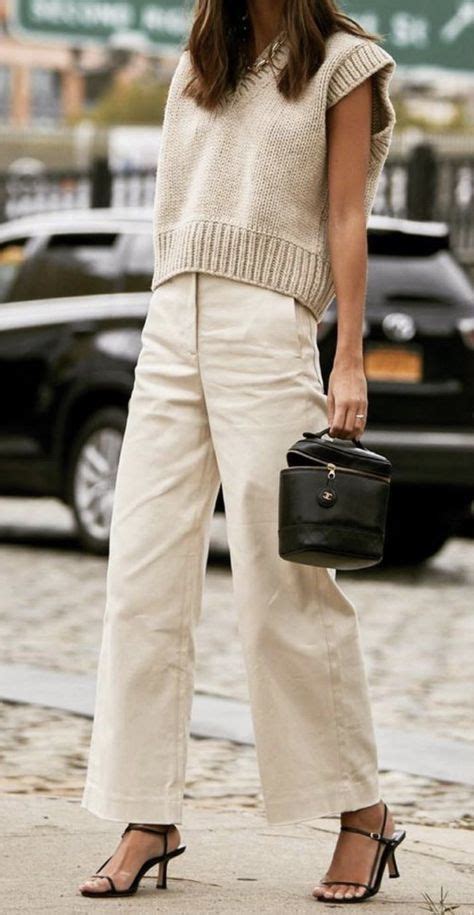 Cream Outfits Ideas to Recreate - the gray details