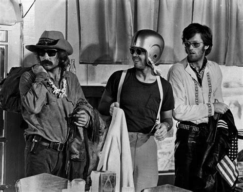 Dennis Hopper, Jack Nicholson & Peter Fonda in "Easy Rider" directed by ...