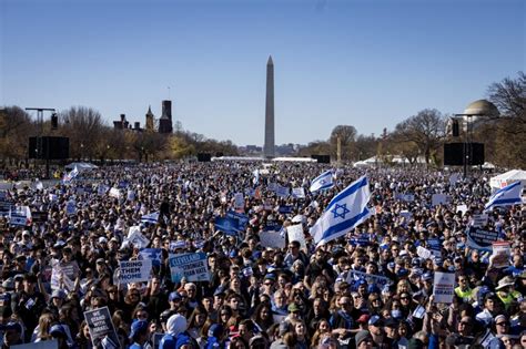 As ‘March for Israel’ draws crowds to D.C., congressional leaders vow ...