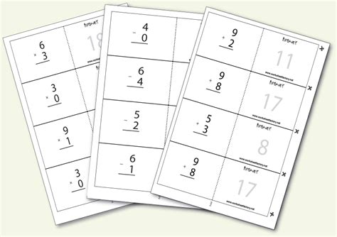 Free Printable Flash Cards - Multiplication | Worksheet Factory