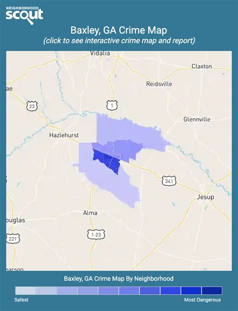 Baxley Crime Rates and Statistics - NeighborhoodScout