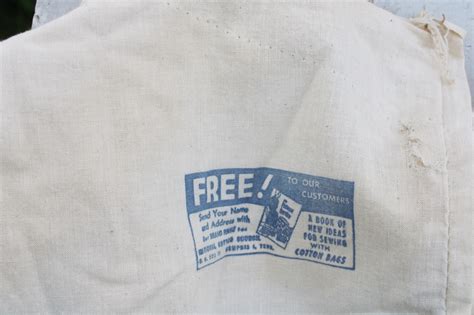 vintage unbleached cotton fabric feed sacks, lot old farm chicken scratch grain sacks