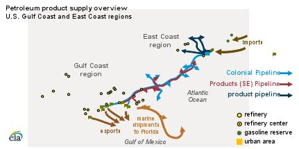 Cyberattack halts fuel movement on Colonial Pipeline - Thoughtful Journalism About Energy's Future