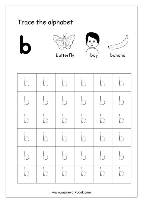 Alphabet Tracing Lowercase Letters - TracingLettersWorksheets.com