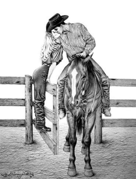 Cowboys | Cowgirl art, Cowboy art, Horse drawings