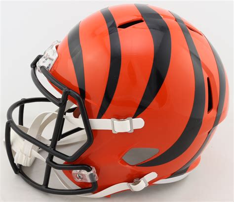 Joe Burrow Signed Bengals Full-Size Speed Helmet Inscribed "2020 #1 Pick" (Fanatics Hologram ...