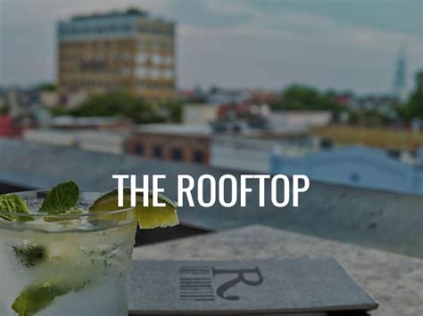 The Rooftop Bar at Vendue - Lowcountry Cuisine Magazine