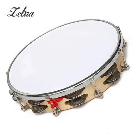 New Arrival 10" Capoeira Leather Pandeiro Drum Music Instruments Tambourine Percussion ...