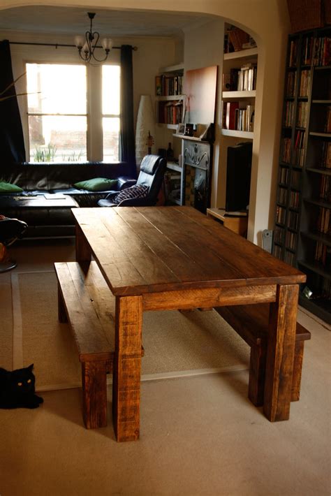 Angled full view :: New farmhouse table #14 | This is a phot… | Flickr