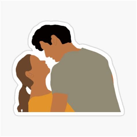 " Elle and Marco kissing booth 2" Sticker by Riley13-h | Redbubble