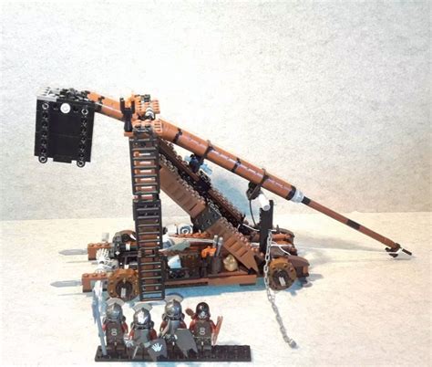 LEGO MOC Trebuchet working by Brick Forge | Rebrickable - Build with LEGO