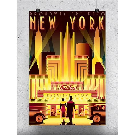 Art Deco Poster Vintage
