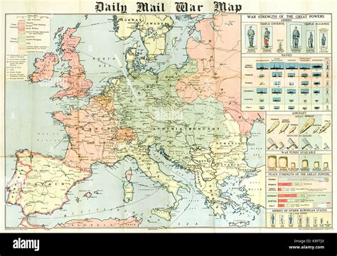 First World War Map Stock Photos & First World War Map Stock Images - Alamy