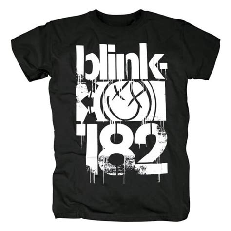 Blink 182 Band T-Shirt Punk Rock Tshirts | WISHINY