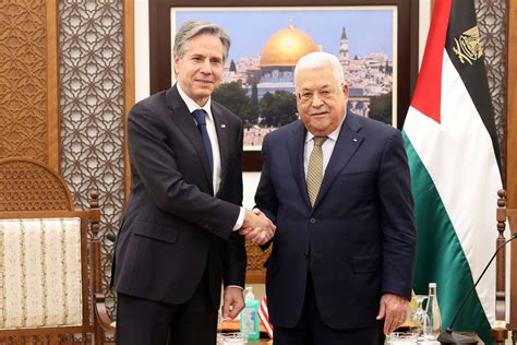 Blinken meets with Abbas amid heightened Palestinian tensions with ...