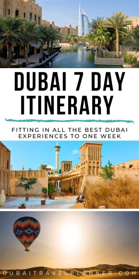 7-Days in Dubai: Classic One Week Dubai Itinerary - Dubai Travel Planner