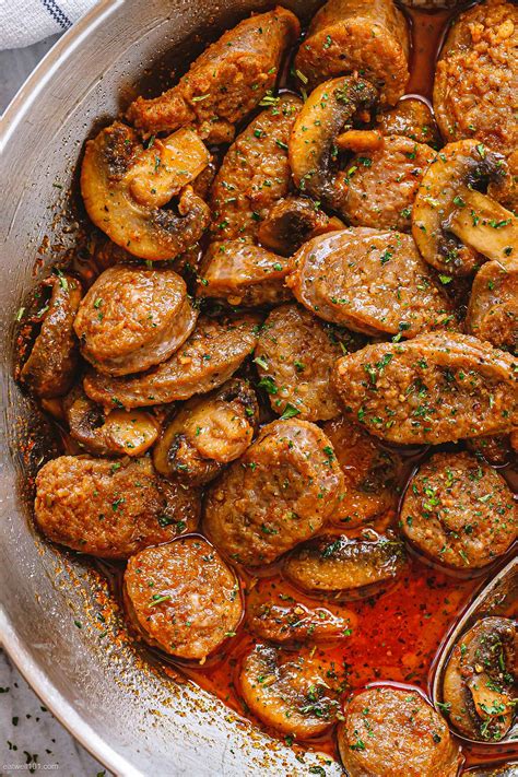 Cajun Sausage and Mushrooms Recipe – Cajun Sausage Recipe — Eatwell101