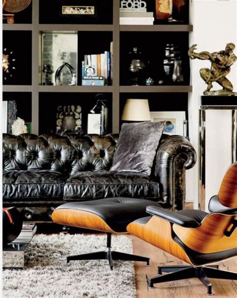 10+ Black Leather Couch Living Room Ideas – HomeDecorish