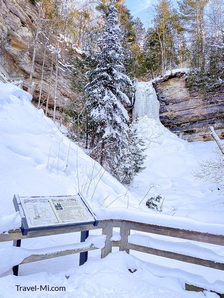 Jaw-dropping Munising Falls Winter Adventures in MI's Upper Peninsula