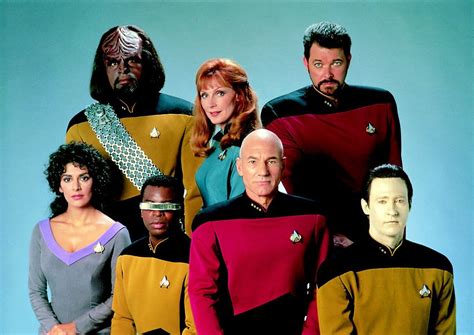 The colourful uniforms worn by the crew of the Starship Enterprise count as some of the most ...