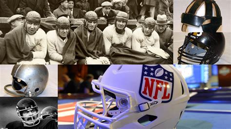 When Did Helmets Change in NFL? What Was the Leather Helmet Era? - The ...