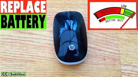 How to change battery in a Wireless Mouse - Wireless Mouse Battery ...