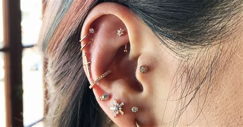 Cartilage Piercing Jewelry - Instagram Double Piercings