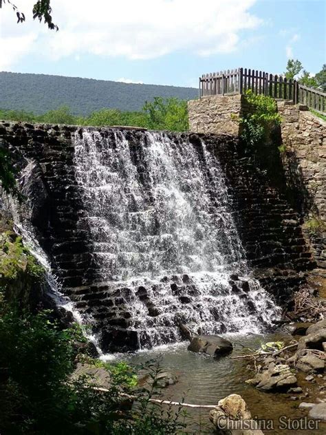 Waterfall in Cacapon State Park, Morgan County, West Virginia by ...