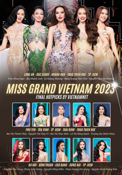 Các ứng viên nặng ký có thể đăng quang Miss Grand Vietnam 2023