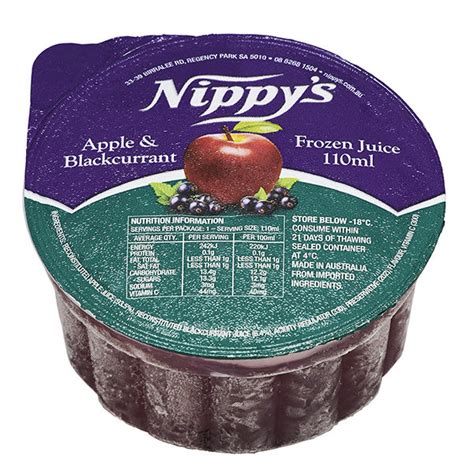 Apple and Blackcurrant Frozen Cup - Nippy's