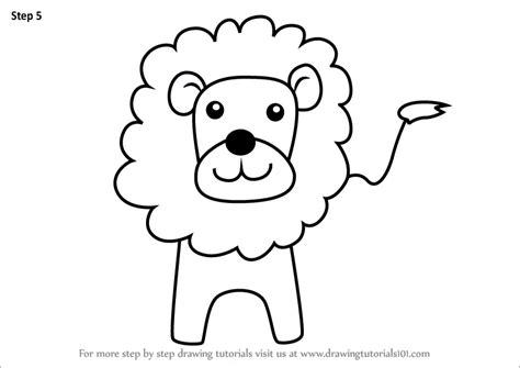 How to Draw a Lion for Kids (Animals for Kids) Step by Step ...