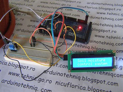 Arduino tehNiq: Soil moisture/humidity control system