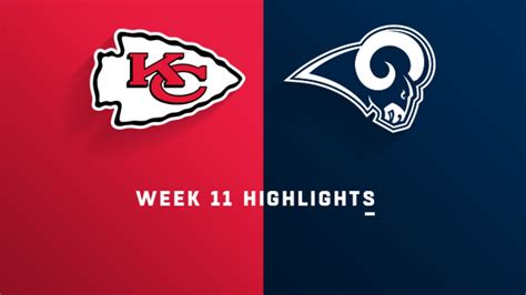 Chiefs vs. Rams highlights | Week 11