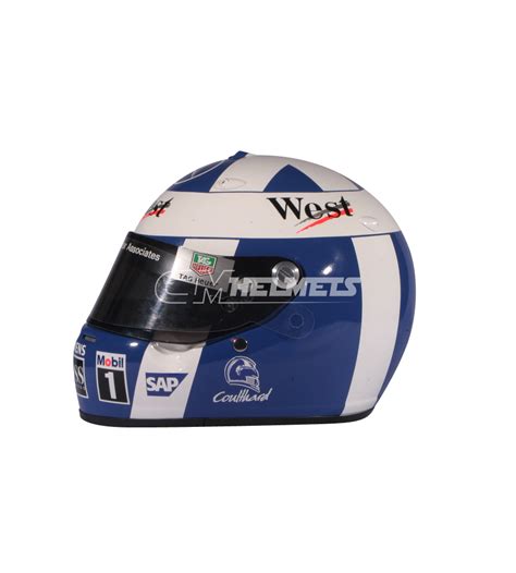 DAVID COULTHARD 2004 F1 REPLICA HELMET FULL SIZE - CM Helmets