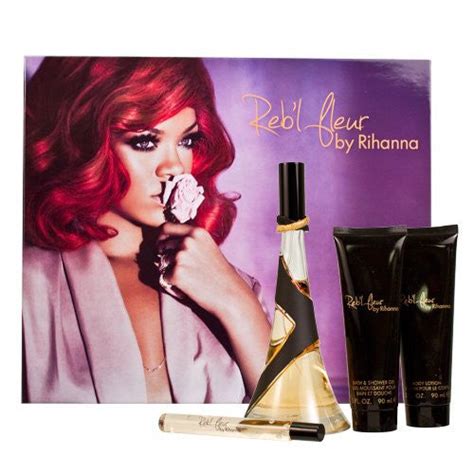 Rihanna Reb'l Fleur 100ml EDP 4 Piece Gift Set | Perfume NZ